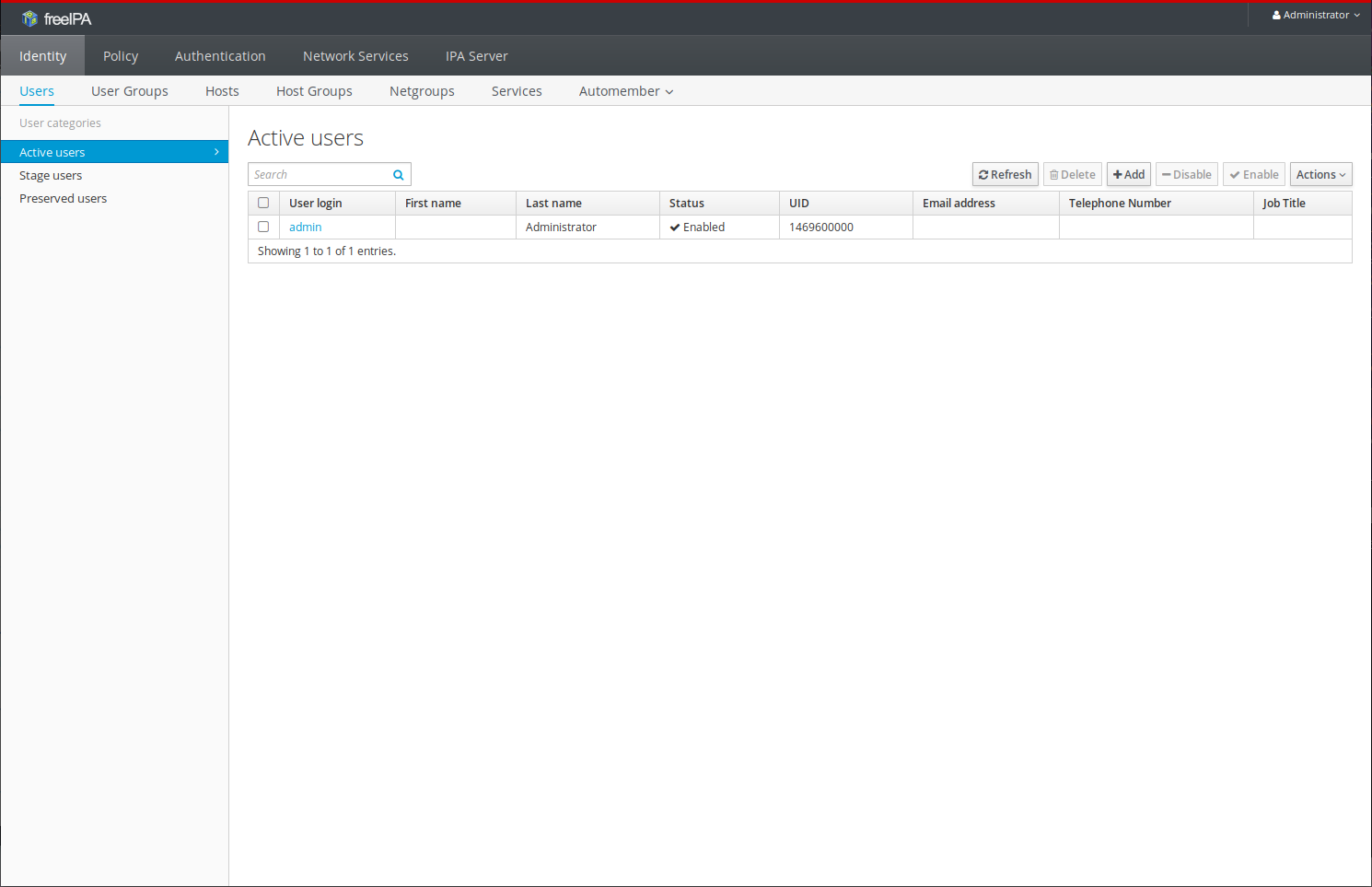 ipa login